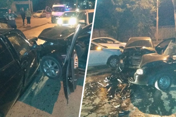 Авария произошла приблизительно в 9 вечера Авария произошла приблизительно в 9 вечера