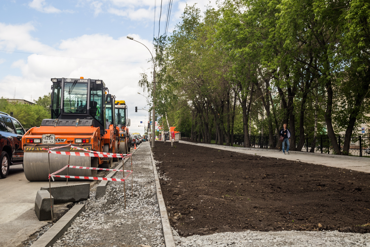 Ремонт дороги на ул. Немировича-Данченко в районе областной больницы Ремонт дороги на ул. Немировича-Данченко в районе областной больницы