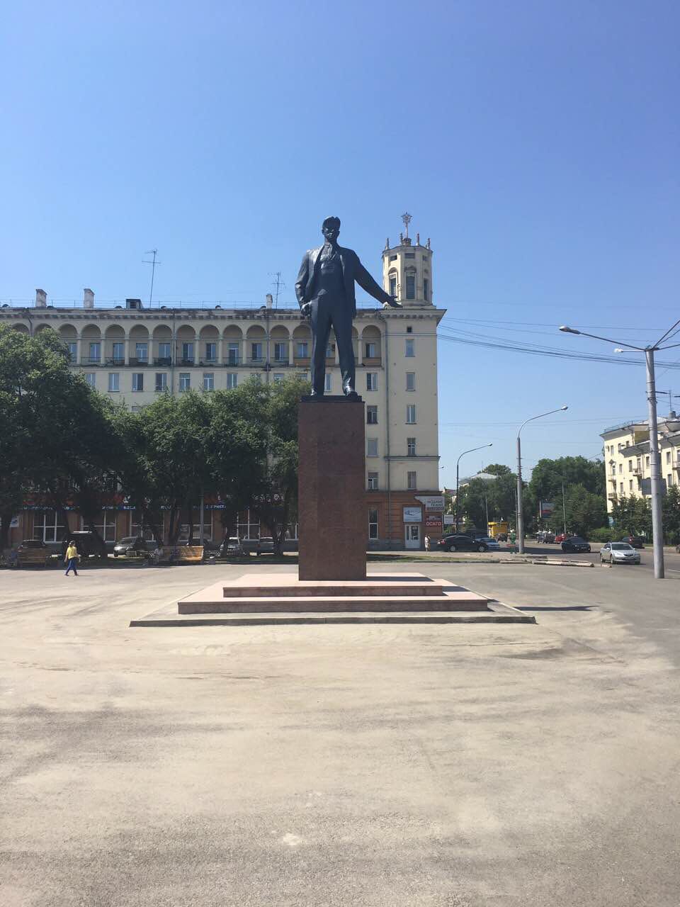 площадь маяковского в новокузнецке