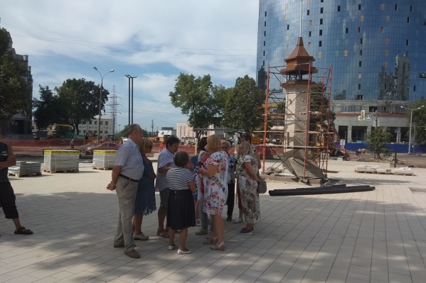 Жители района оценивают готовность новых достопримечательностей Жители района оценивают готовность новых достопримечательностей
