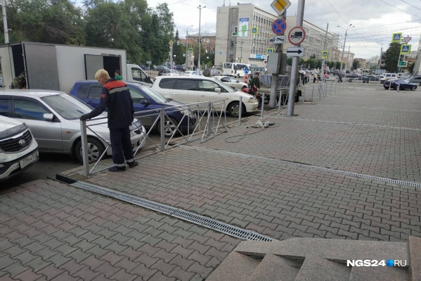 Такую картину жители наблюдали сегодня утром Такую картину жители наблюдали сегодня утром