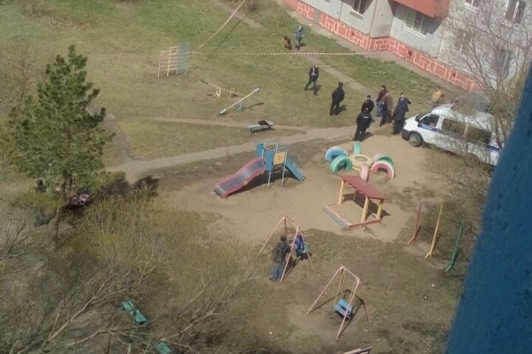 Из-за страшной находки в один из дворов на омском Левобережье приехало множество полицейских Из-за страшной находки в один из дворов на омском Левобережье приехало множество полицейских
