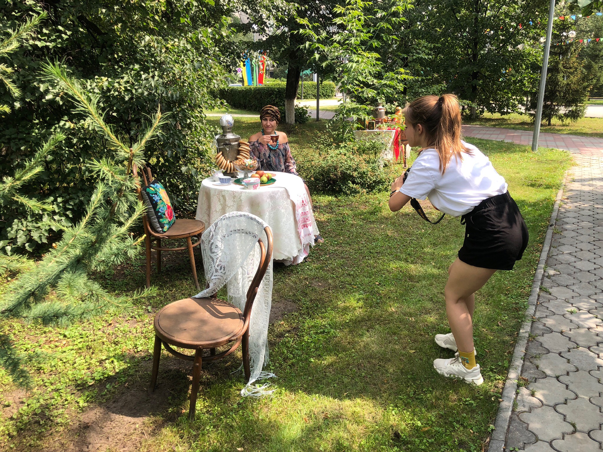 Стилизованная фотозона Стилизованная фотозона