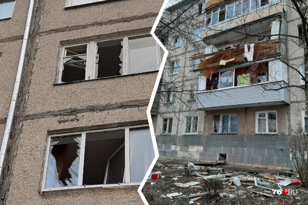 Взрывом повыбивало окна Взрывом повыбивало окна
