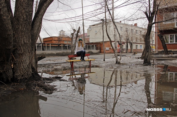 Омск погода сейчас фото