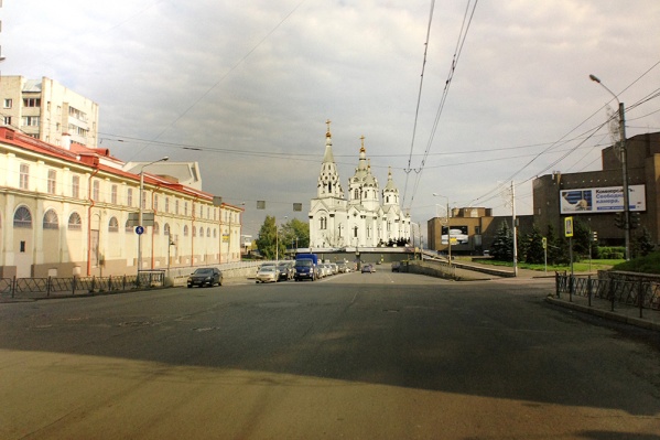 Эскиз храма на «Стрелке» Эскиз храма на «Стрелке»