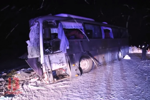 Все, что осталось от автобуса Все, что осталось от автобуса