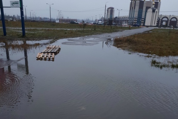Ярославль затопило ещё до поднятия уровня воды в реках Ярославль затопило ещё до поднятия уровня воды в реках