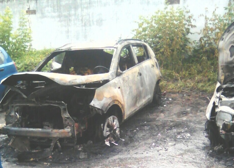 Самой дорогой сгоревшей машиной была KIA Sportage