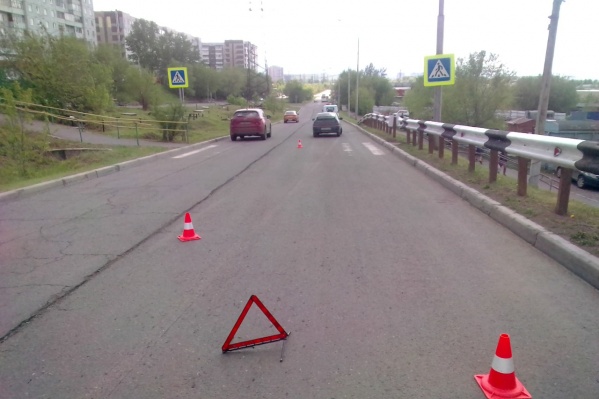 Авария произошла на улице Борисевича Авария произошла на улице Борисевича