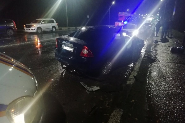 Авария на северо-восточной окружной дороге Авария на северо-восточной окружной дороге
