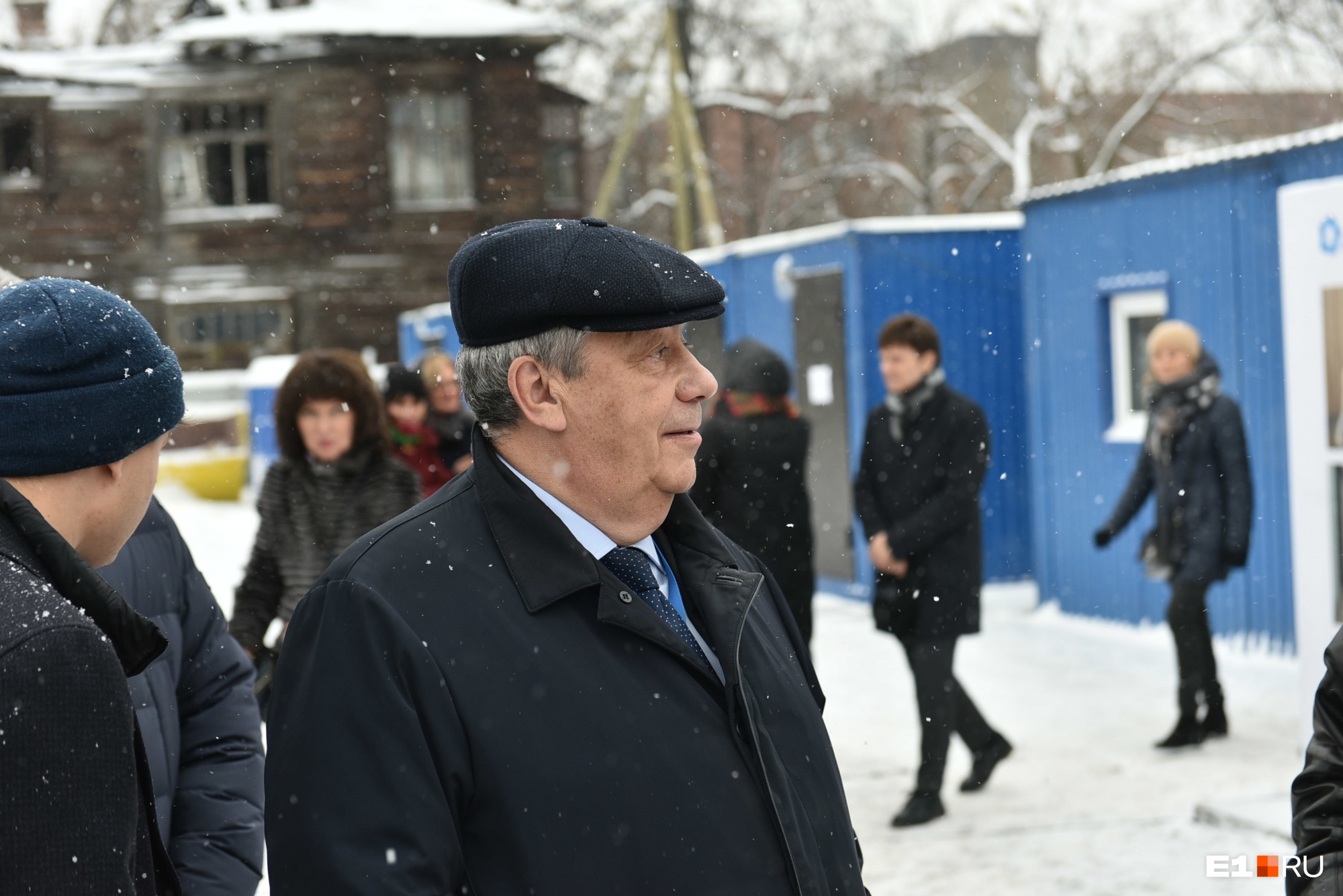 Присутствовал бывший мэр Екатеринбурга Аркадий Чернецкий
