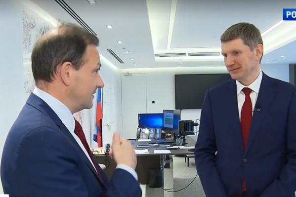 Максим Решетников дал интервью Сергею Брилеву Максим Решетников дал интервью Сергею Брилеву