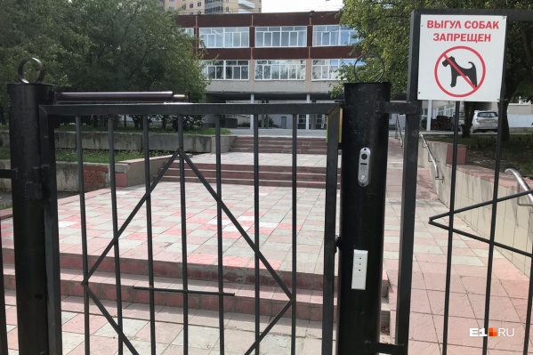 Соседние школы пока открыты для всех, но попасть на территорию 32-й теперь просто так нельзя Соседние школы пока открыты для всех, но попасть на территорию 32-й теперь просто так нельзя