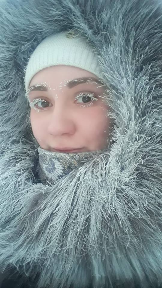 Город замерзших усов и седых волос: любуемся морозными селфи екатеринбуржцев