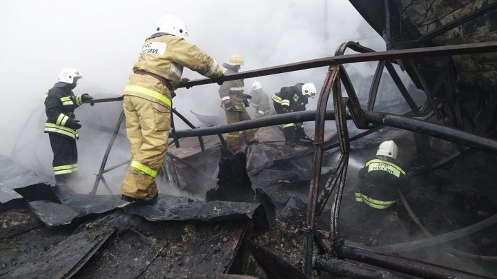 Крупный пожар: в уфимском доме сгорели четыре человека