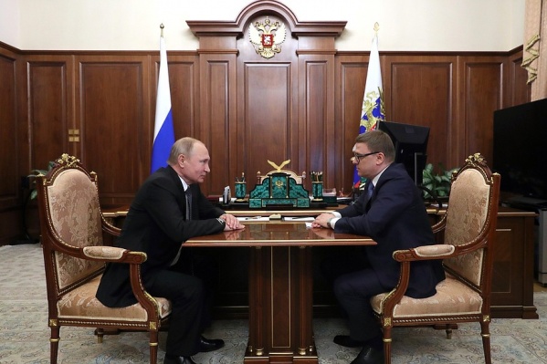 На встрече Владимир Путин предложил Алексею Текслеру возглавить Челябинскую область На встрече Владимир Путин предложил Алексею Текслеру возглавить Челябинскую область