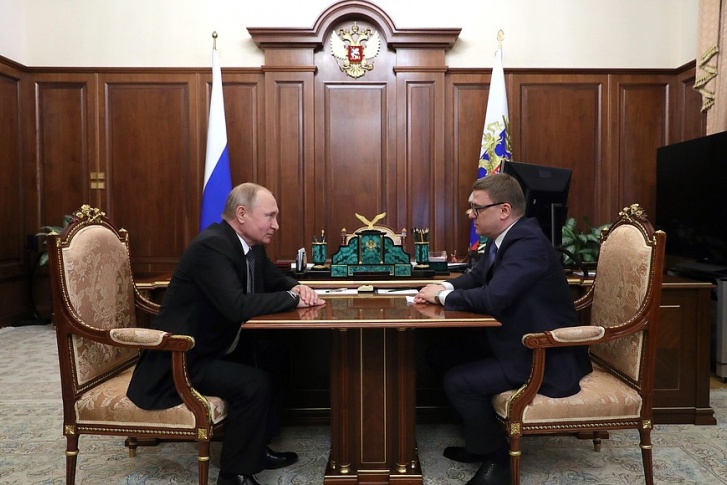 На встрече Владимир Путин предложил Алексею Текслеру возглавить Челябинскую область На встрече Владимир Путин предложил Алексею Текслеру возглавить Челябинскую область