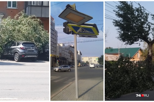 Последствия короткого разгула стихии видны по всему городу Последствия короткого разгула стихии видны по всему городу