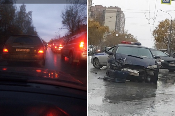 Сейчас в городе насчитывается больше 10 сообщений о ДТП Сейчас в городе насчитывается больше 10 сообщений о ДТП