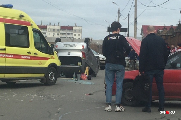 Авария произошла в посёлке Некрасова в Советском районе города Авария произошла в посёлке Некрасова в Советском районе города
