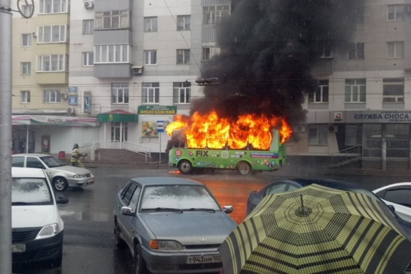 От автобуса почти ничего не осталось От автобуса почти ничего не осталось
