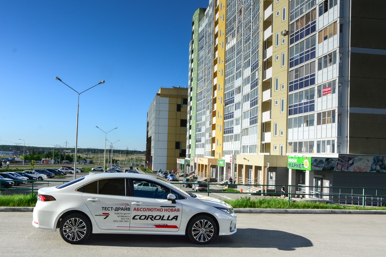 Мы будем видеть новую Corolla в новых микрорайонах вроде этого Мы будем видеть новую Corolla в новых микрорайонах вроде этого