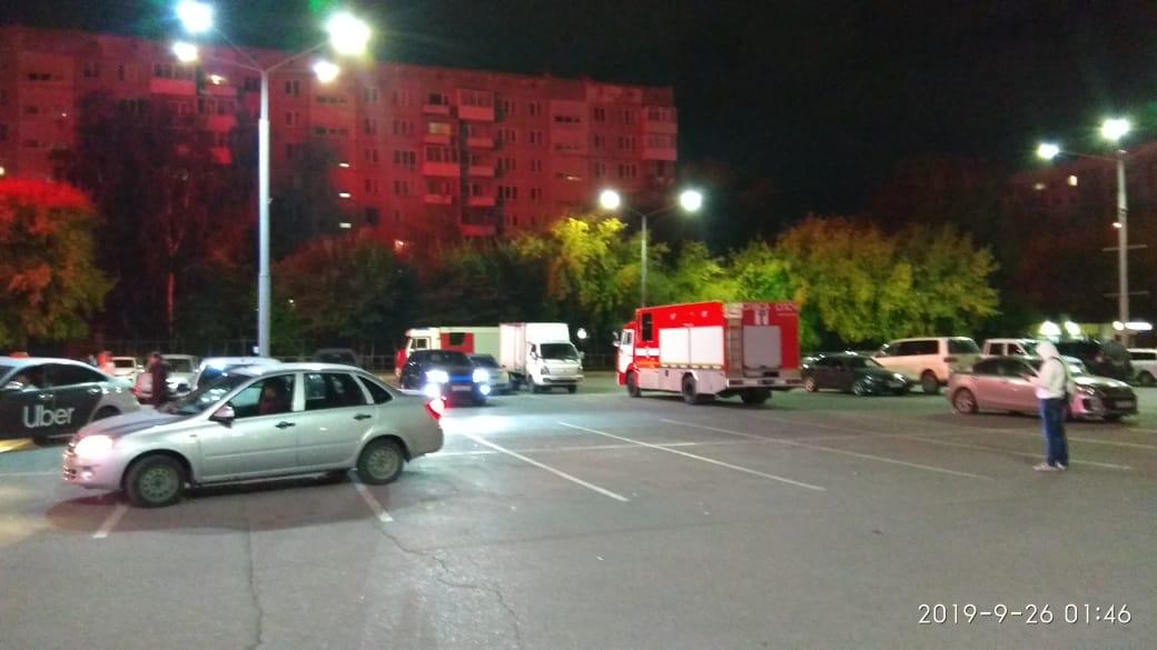 Из горящего здания эвакуировались 50 человек Из горящего здания эвакуировались 50 человек