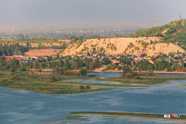 Самара разлив волги