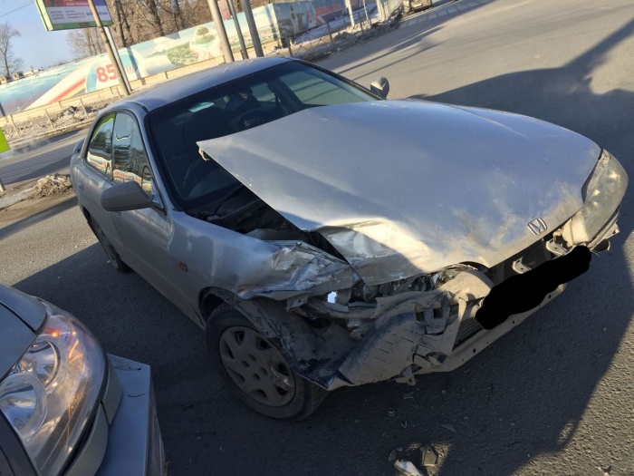 Honda Integra после ДТП Honda Integra после ДТП