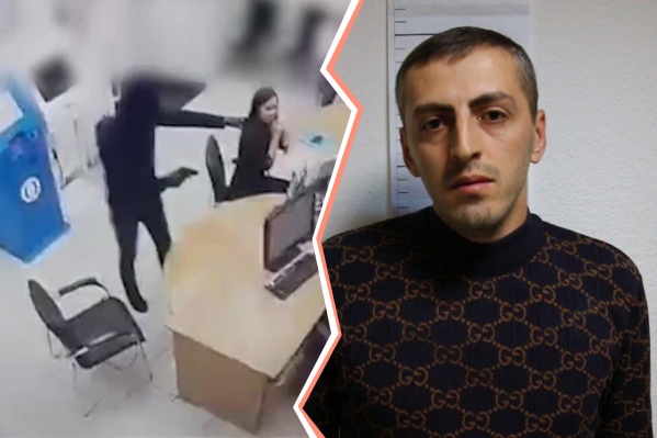 Татоса Колозяна обвиняют в налете на отделение банка, где он под угрозой пистолета похитил деньги Татоса Колозяна обвиняют в налете на отделение банка, где он под угрозой пистолета похитил деньги