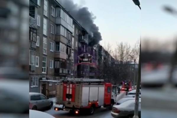 Пожар на Маяковского, 1А Пожар на Маяковского, 1А
