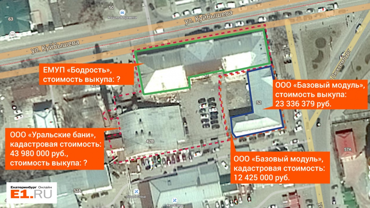 Чья баня-то упала? Выясняем, как город отдал бизнесу «золотую» землю на  Куйбышева | 23.07.2018 | Екатеринбург - БезФормата