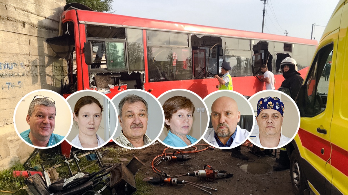 «Все пострадавшие в панике и кричат». Как пермские врачи спасали пострадавших в ДТП с автобусом