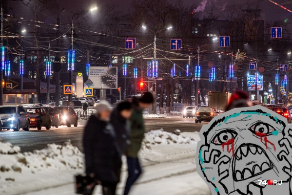 На некоторых улицах от подсветки, как говорится, кровь из глаз. Ну ведь и правда перестарались На некоторых улицах от подсветки, как говорится, кровь из глаз. Ну ведь и правда перестарались