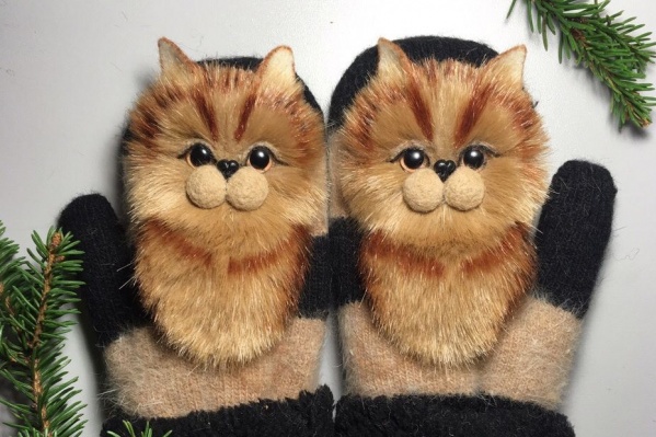 Оригинальные «звероварежки» — так называют свои изделия мастера из студии Handmade Sever. Оригинальные «звероварежки» — так называют свои изделия мастера из студии Handmade Sever. 