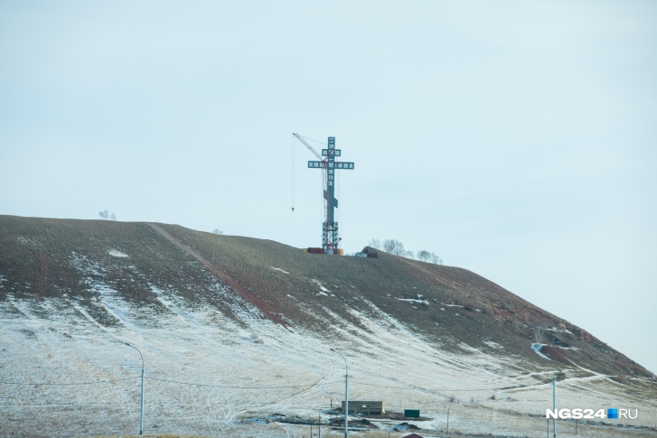 Крест на Дрокинской горе 