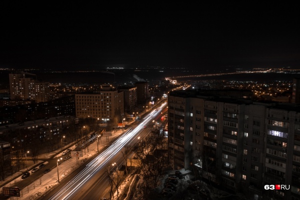 В некоторых районах Самары было видно световые вспышки В некоторых районах Самары было видно световые вспышки