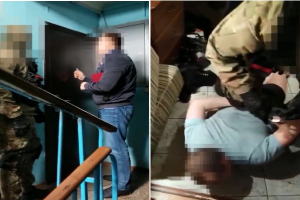 В Красноярске задержали четырех мужчин В Красноярске задержали четырех мужчин