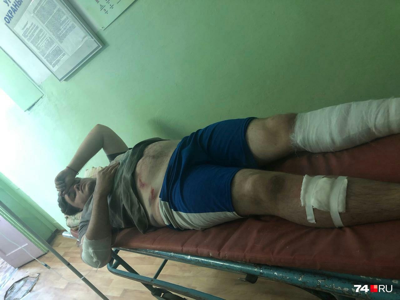 Владислава доставили в больницу Аргаяша Владислава доставили в больницу Аргаяша
