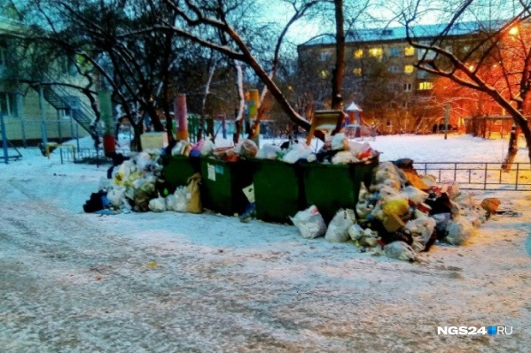 Переполненные мусорные баки стали одной из главных проблем красноярцев в начале года Переполненные мусорные баки стали одной из главных проблем красноярцев в начале года