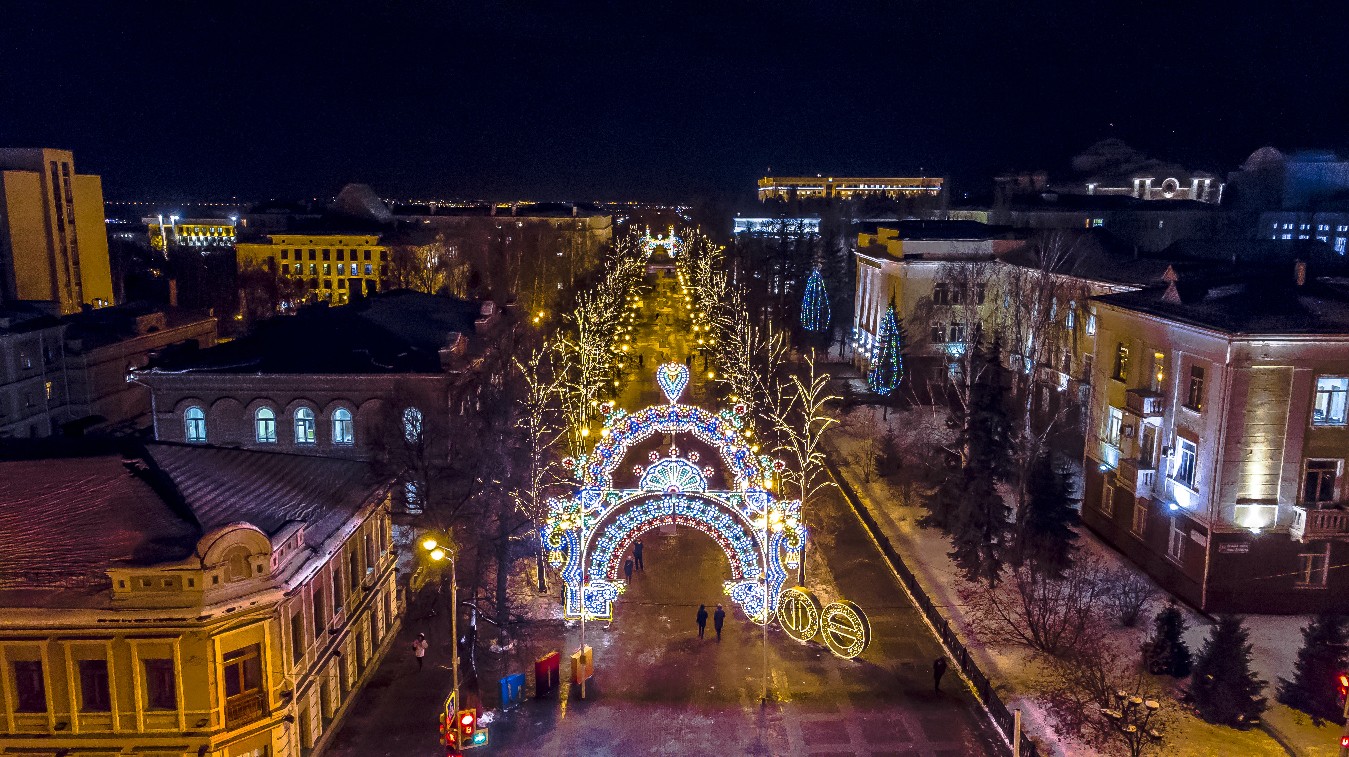 К празднованию Нового года Уфа готова! К празднованию Нового года Уфа готова!