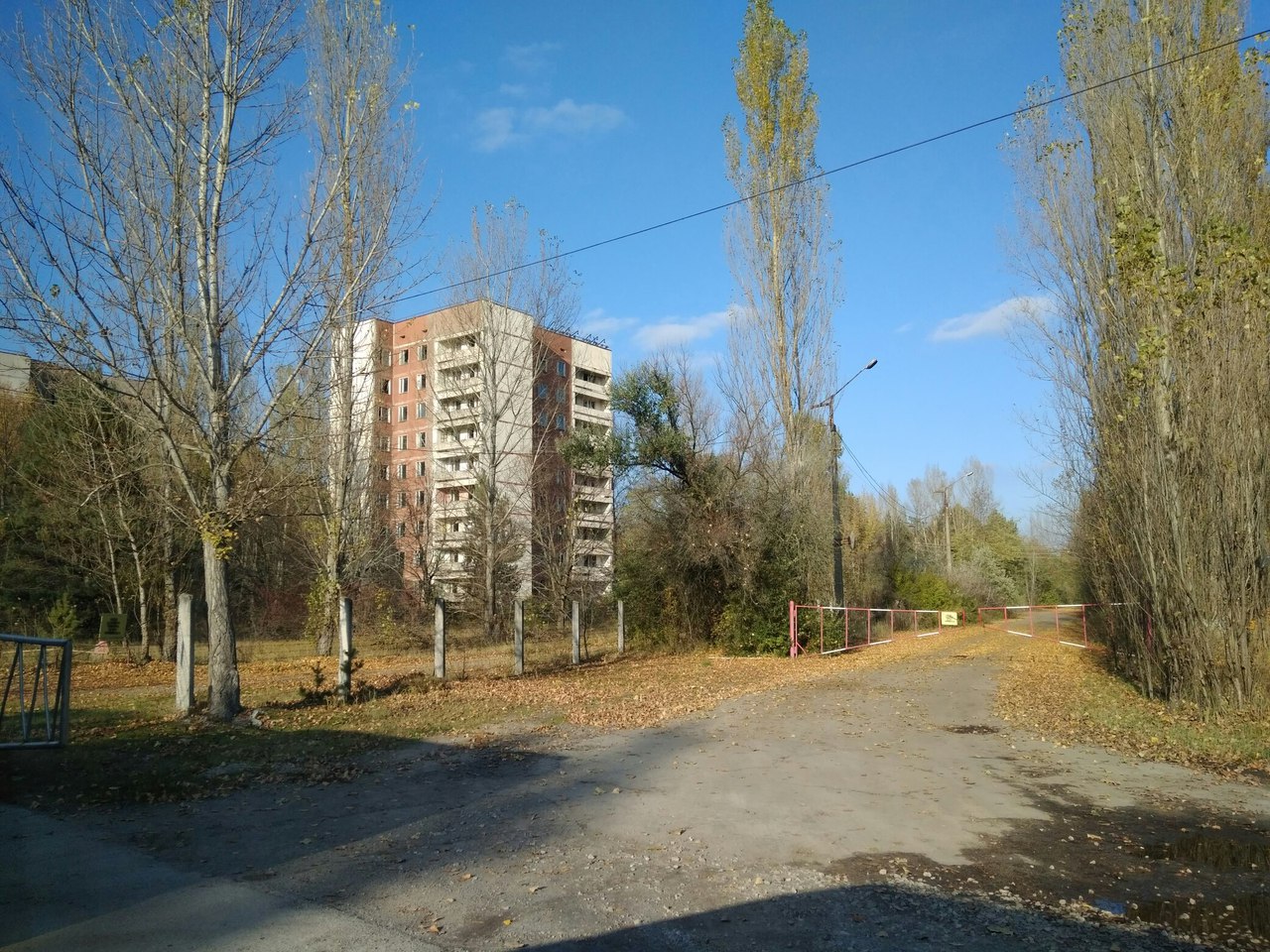 Девятиэтажки в Припяти Девятиэтажки в Припяти