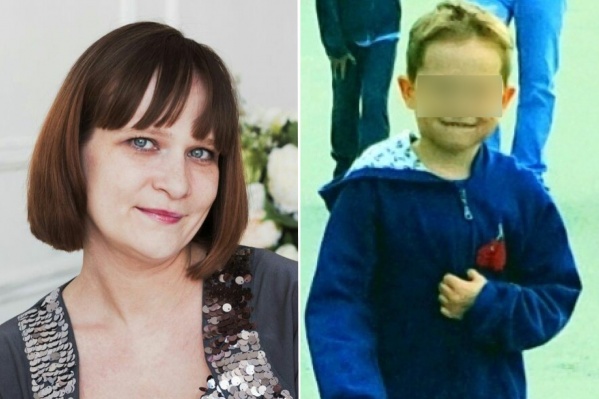 Светлана и её шестилетний сын Владимир Светлана и её шестилетний сын Владимир