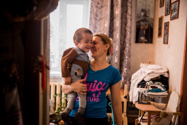 Семён с мамой Людмилой Семён с мамой Людмилой