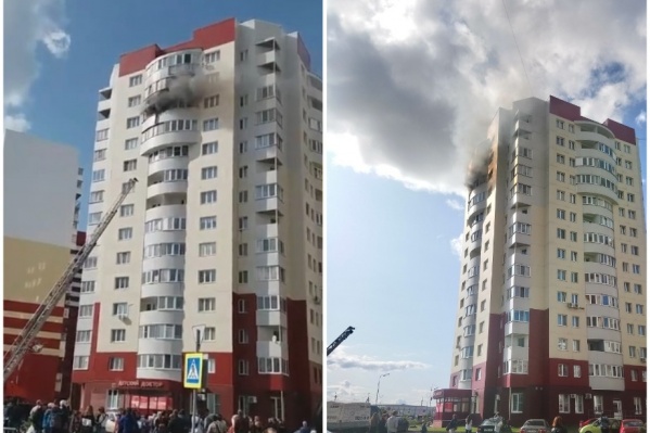 На месте работали 27 сотрудников МЧС На месте работали 27 сотрудников МЧС