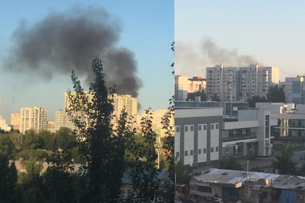 Самарцев напугал этот столб черного дыма Самарцев напугал этот столб черного дыма