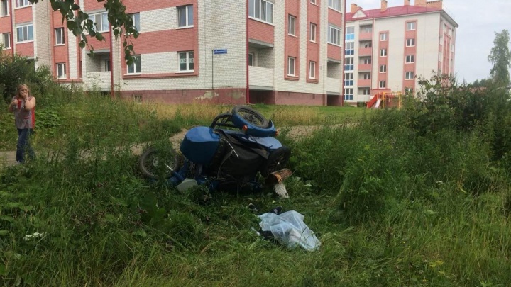 В Богандинском погиб 46-летний мотоциклист-бесправник