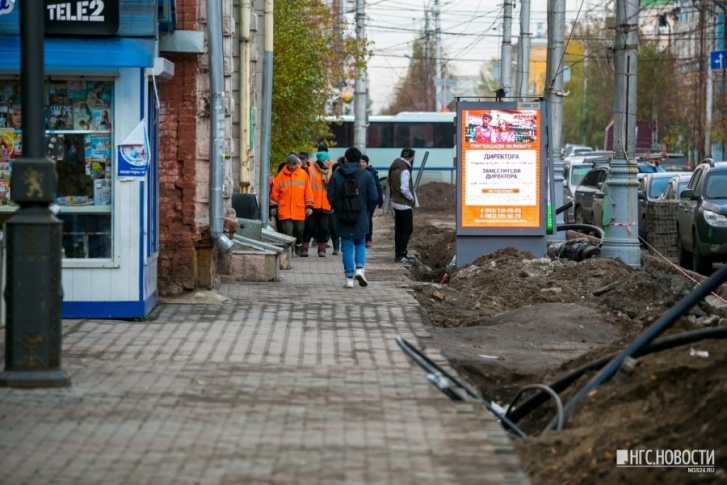 В прошлом году во время ремонта проспект Мира почти полностью разрыли В прошлом году во время ремонта проспект Мира почти полностью разрыли