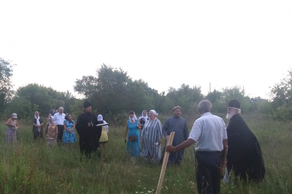 Здесь будет новый храм Здесь будет новый храм